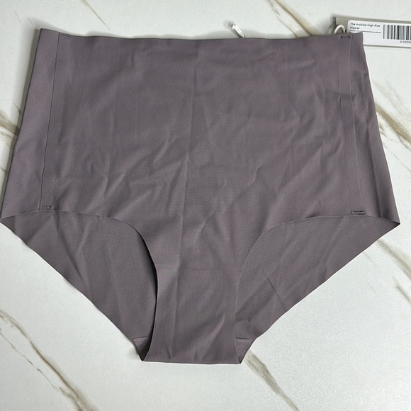 Everlane The Invisible High-Rise Hipster NWT in Plum Grey Size XS - Picture 7 of 8